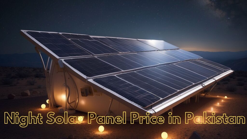 Night Solar Panel Price in Pakistan